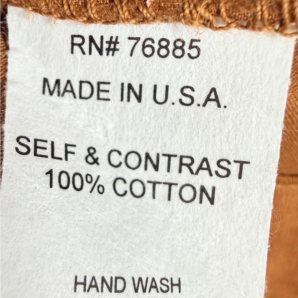 Red Haute Rust-Brown Eyelet Women's Top - Picture 3 of 4